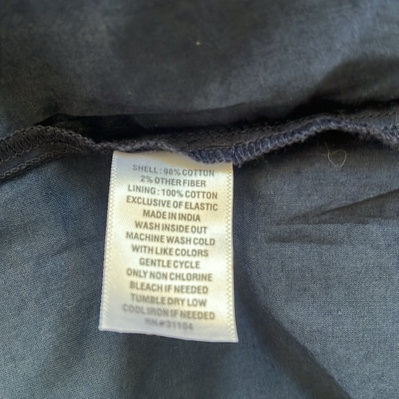 Crown & Ivy Navy Metallic Striped dress - Picture 8 of 8